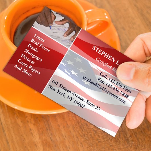 公証人公用名刺 名刺