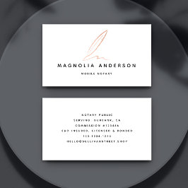 公証人公署名代理人バラ金箔クイル 名刺