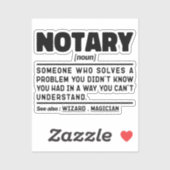 公証人名詞定義ドキュメント証人従業員 シール (シート)