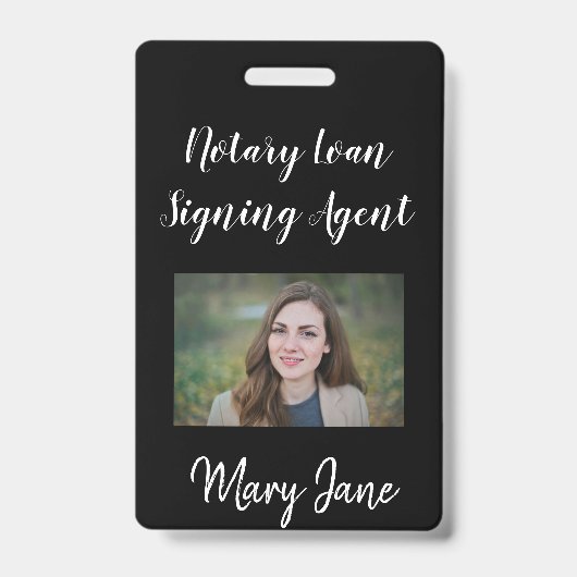 公証人署名エージェントバッジ バッジ (正面)