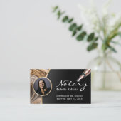 公証人署名代理人フォトモダンプロフェッショナル 名刺 (スタンド正面)