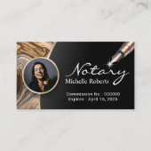 公証人署名代理人フォトモダンプロフェッショナル 名刺 (正面)