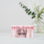 公証人融資契約者バラ金ゴールド滴下 名刺 (スタンド正面)