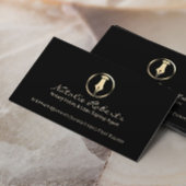 公証人金ゴールドペンのロゴローンの署名業者 名刺