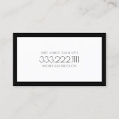 公証人黒白縁どカーモダンド 名刺 (裏面)