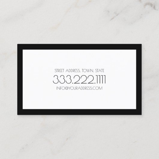 公証人黒白縁どカーモダンド 名刺 (裏面)