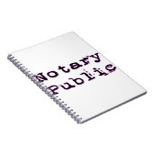 公証人 ノートブック (右側)