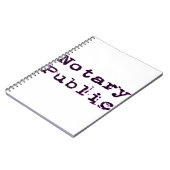 公証人 ノートブック (左側)