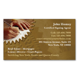 公証人 マグネット名刺