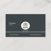 公証人 名刺 (正面)