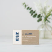 公証人 名刺 (スタンド正面)