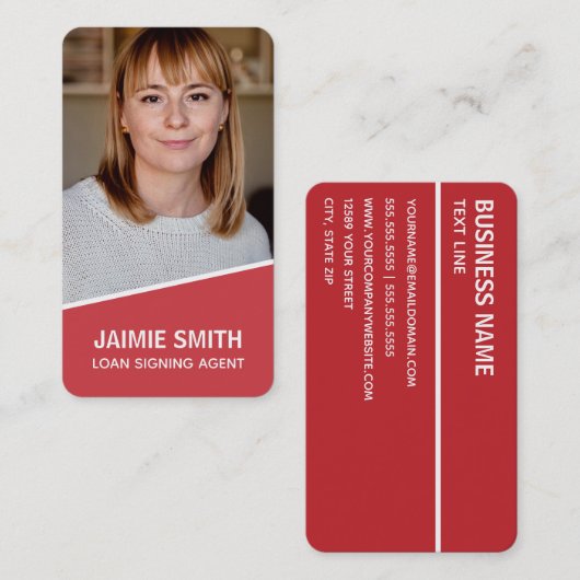 公証人 名刺 (正面/裏面)