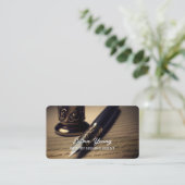 公証人 名刺 (スタンド正面)