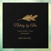 公証人 融資署名エージェント 名前 住所を追加 ウィンドウサイン (シート3)