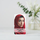 公証人QR 名刺 (スタンド正面)