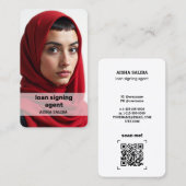 公証人QR 名刺 (正面/裏面)