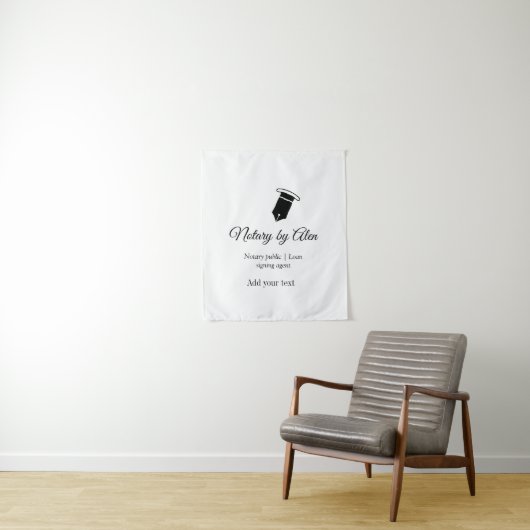 公証公債署名エージェントの名前の追加アドレス タペストリー (インサイチュ)