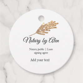 公証公債署名エージェントの名前の追加アドレス フェイバータグ