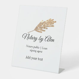 公証公債署名エージェントの名前の追加アドレス 台座サイン