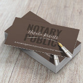 公証公債署名代理人の署名 名刺