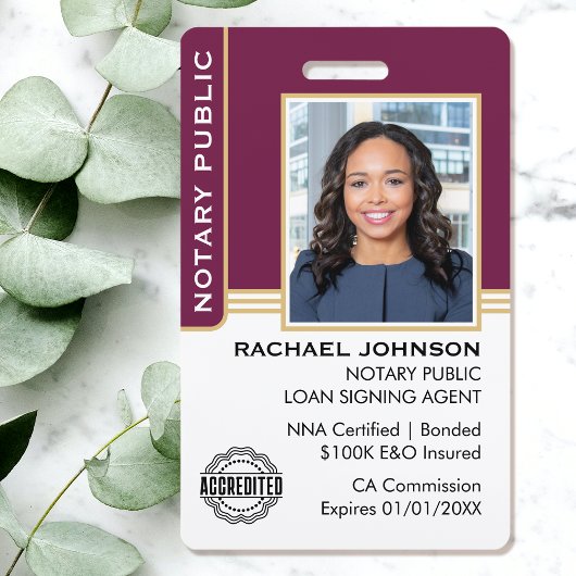 公証公債署名業者IDプラム金ゴールド バッジ