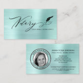 *～*公証印写真 – ペンフェザー署名エージェント 名刺 (正面/裏面)