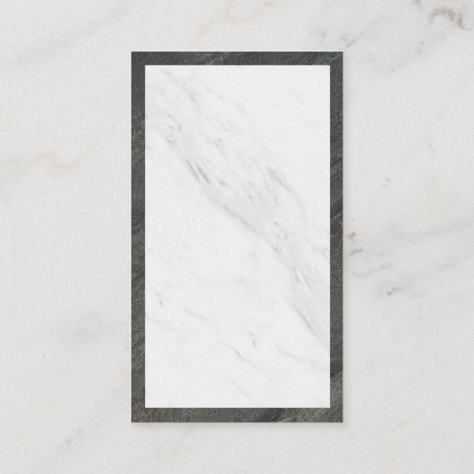 公証印章 | 大理石名刺 名刺 (裏面)