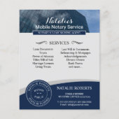 公証印紙貸付け代理業 チラシ (正面)