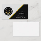 公証書平エレガント書名刺 名刺 (正面/裏面)