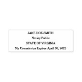 公証書署名代理人スタンプ セルフインキングスタンプ (デザイン)