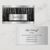 公証書貸付代行業者シルバー 名刺 (正面/裏面)