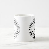 公証署名代理人のMAG コーヒーマグカップ (中央)