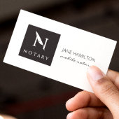 公証署名代理人 名刺