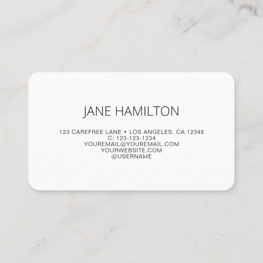 公証署名代理人 名刺 (裏面)