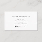 公証証券ローン署名エージェントの名刺 名刺 (裏面)