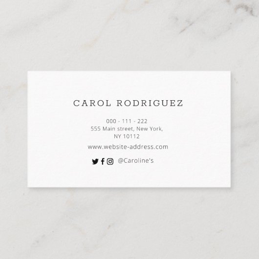 公証証券ローン署名エージェントの名刺 名刺 (裏面)