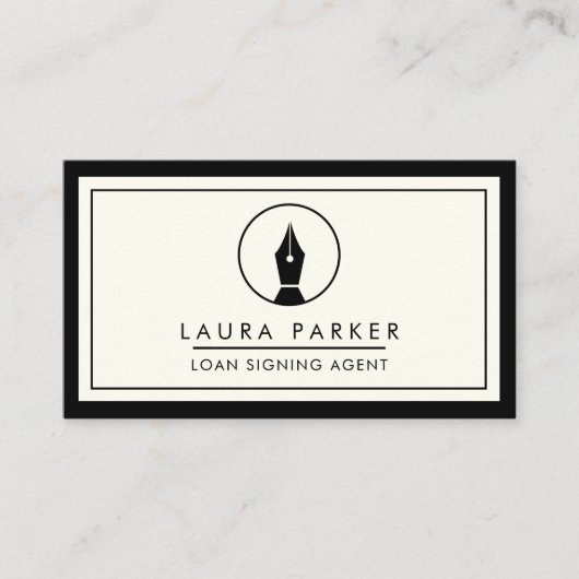 公証金融調印代理コンサルタントブローカー 名刺 (正面)