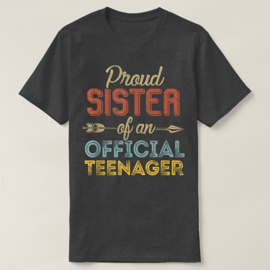 公誇りを持った式10代の若者13誕生日13 Tシャツ (デザイン正面)