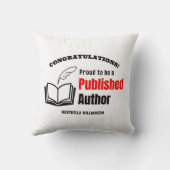 公誇りを持った開作家 クッション (裏面)