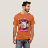 公認の変人 笑える猫のミーム x 3 変な猫 tシャツ (正面フル)