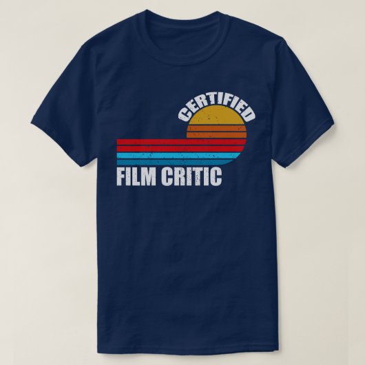 公認の評論家 Tシャツ (デザイン正面)