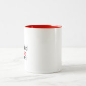 公認バッドアス会計士 コーヒーマグ ツートーンマグカップ (中央)