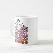 公認不気味ナース女性 コーヒーマグカップ (正面左)