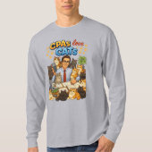 公認会計士は猫が好き Tシャツ (正面)