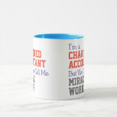 公認会計士ミラクル・ワーカー・マグ マグカップ (中央)
