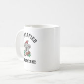 公認会計士 コーヒーマグカップ (正面左)