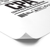 公認会計士 – CPA ポスター (角)