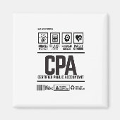 公認会計士 – CPA マグネット (正面)