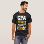 公認会計士 Tシャツ (正面フル)
