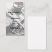 公認看護師の私用義務 名刺 (正面/裏面)